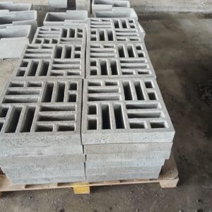 ELEMENTO VAZADO TACO CHINES 0,39X0,39X0,07