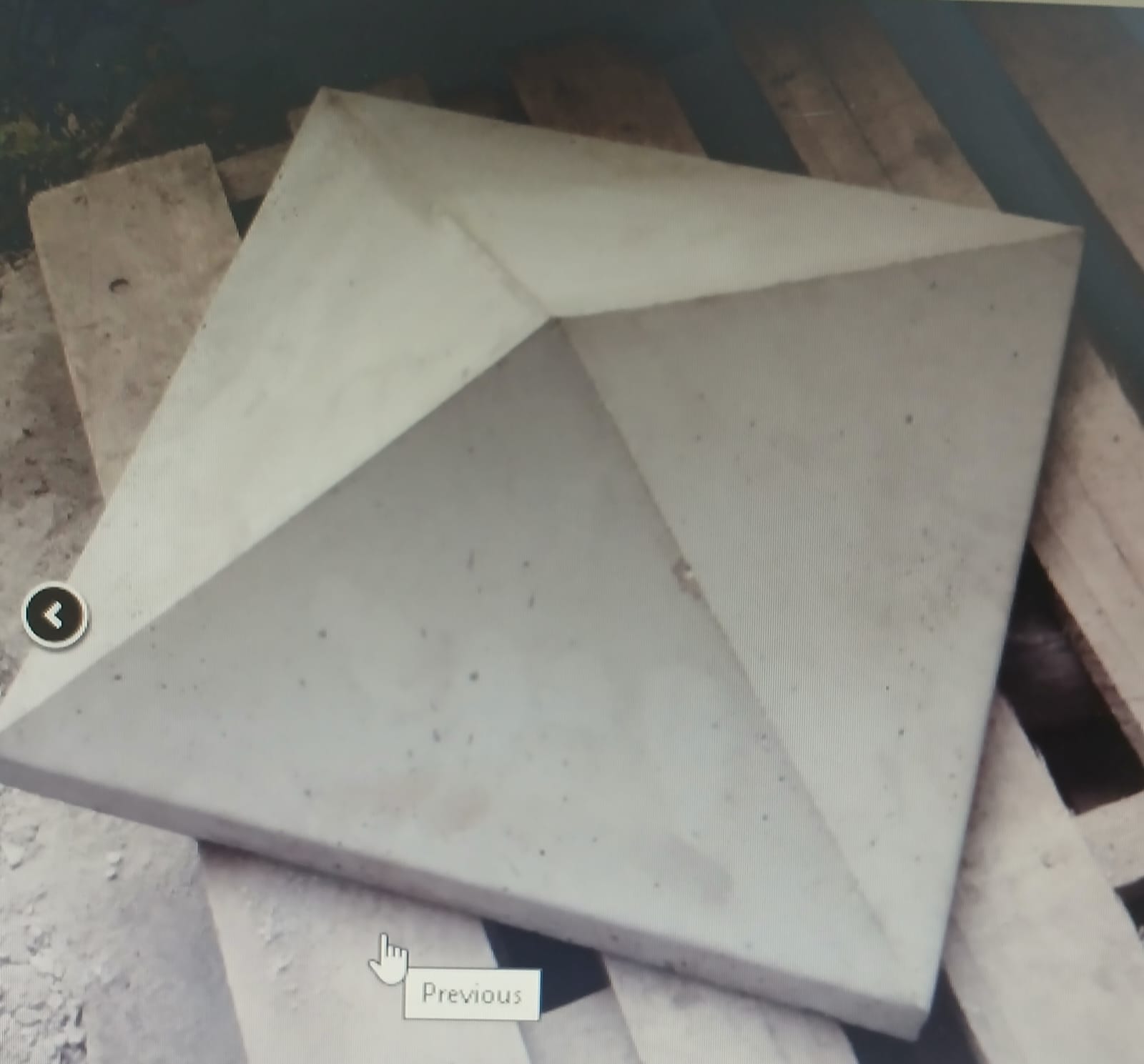CABEÇA DE MURO ( MODELO UVA OU PINHA ) - Imagem 9