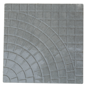 BLOQUETE QUADRADO RUSTICA 45X45X 2,5 5PCS/M2